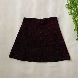 90s Shimmery Mini Skirt 🥀